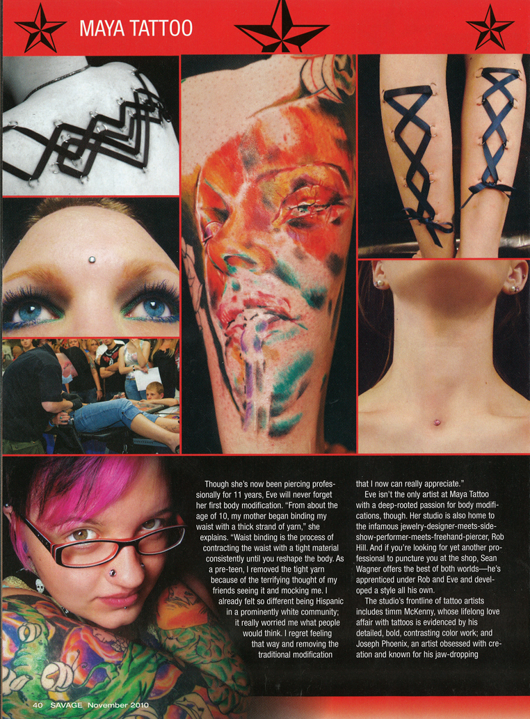 savage magazine nov 2010 page 3