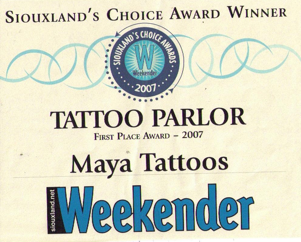 weekender award 2007
